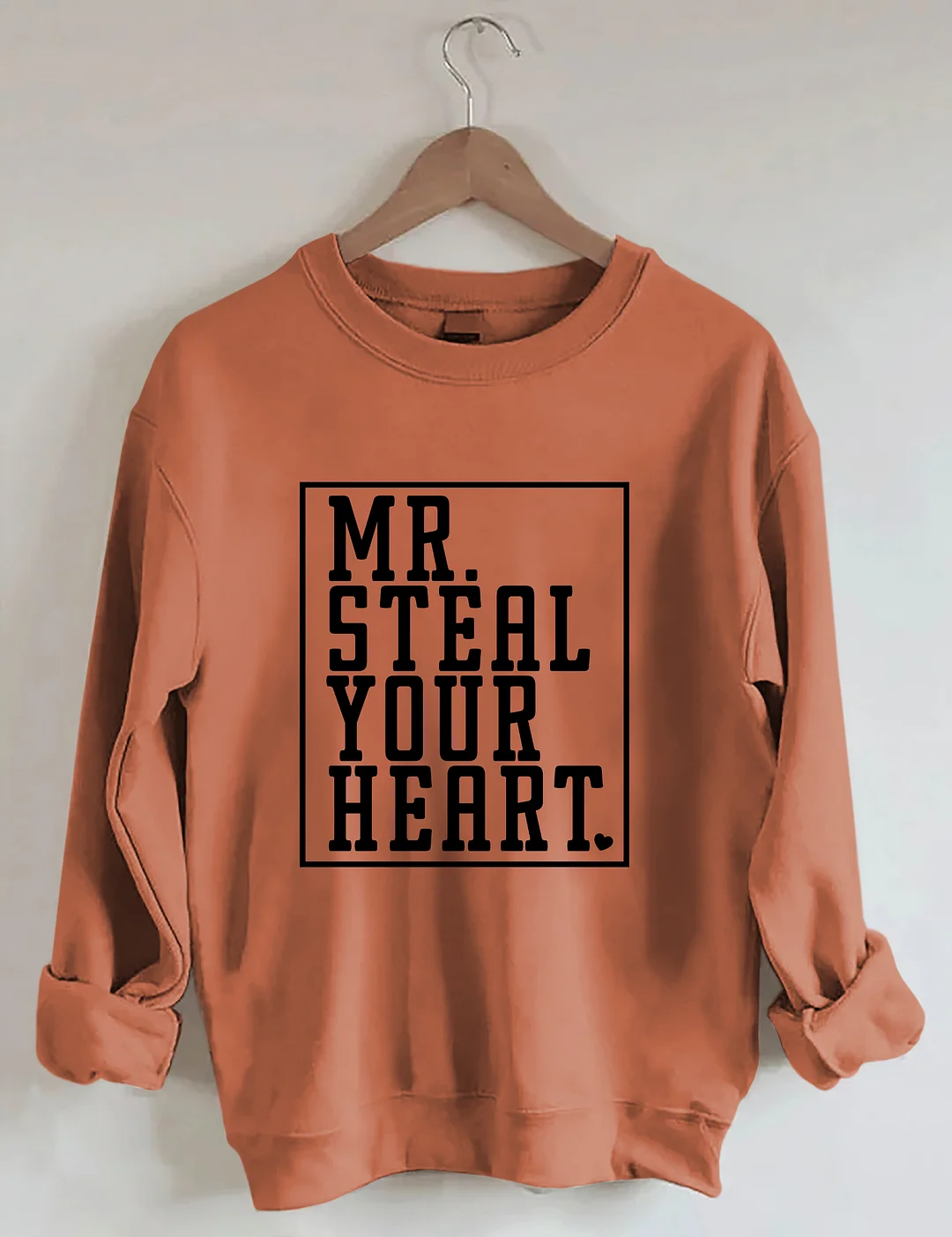 Mr Steal Your Heart Valentine's Day Sweatshirt