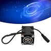 12V Smart Cooling Fan, Strong Exhaust Air Good Stability Small Heat Dissipation Fan Low Noise for Circuit Board for Motherboard