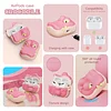 SIKAI 100% Recycle Super Cute Pinky Crocodile Silicone Case For Airpods Pro 1 2 Airpods 3 Protective Cover Earphone Case For Air Pods Pro BUY 1 GET 1 FREE SIKAI CASE