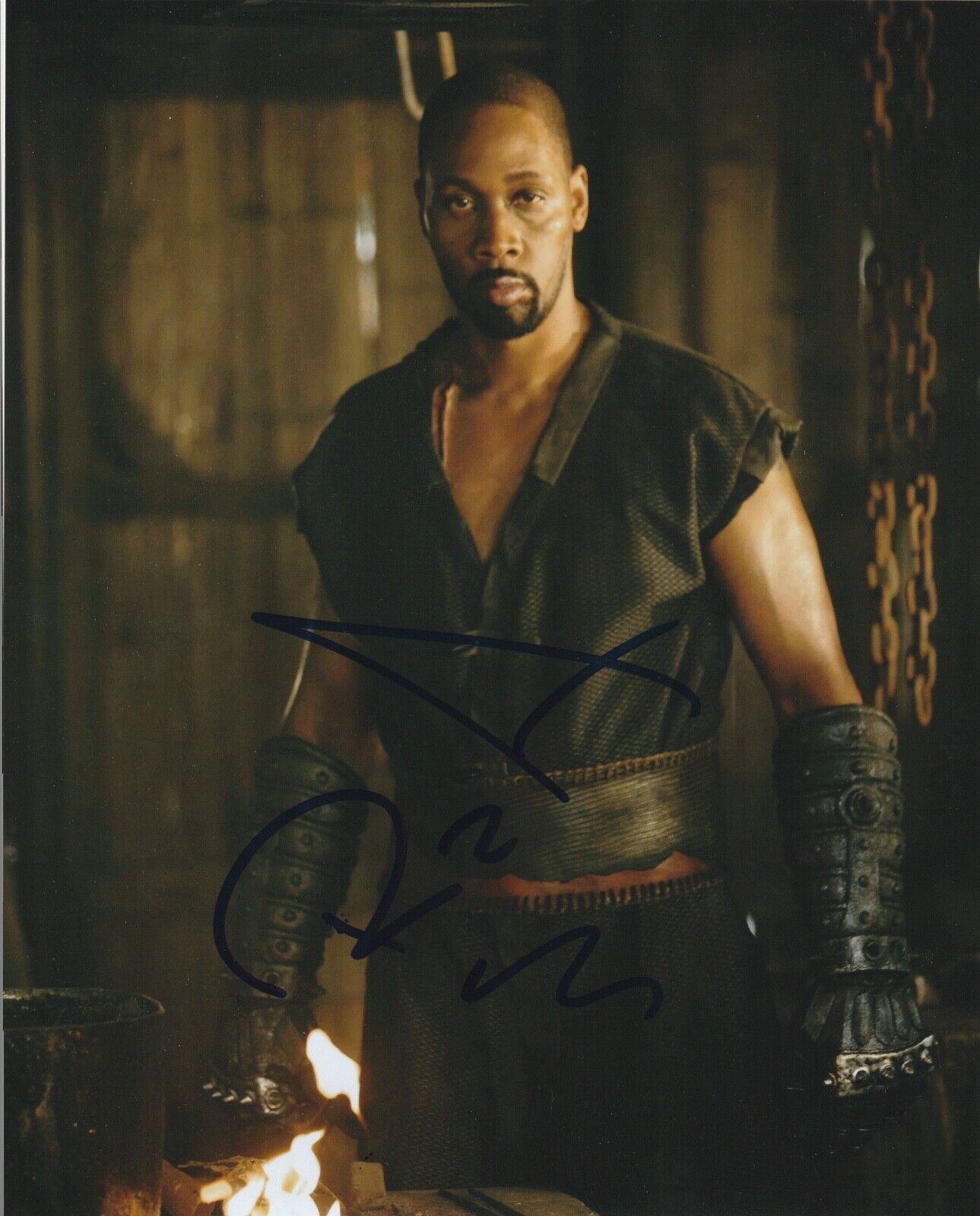 * RZA * signed autographed 8x10 Photo Poster painting * WU TANG CLAN * IRON FISTS * 3