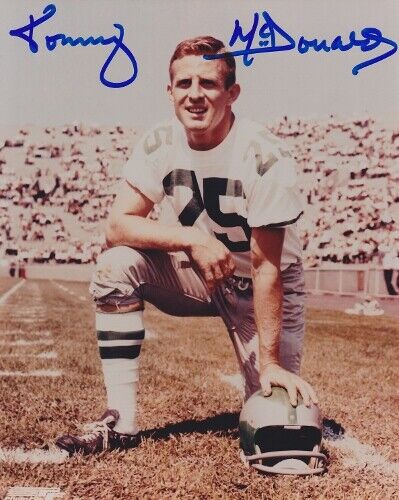 Tommy McDonald Signed - Autographed Philadelphia Eagles 8x10 inch Photo Poster painting