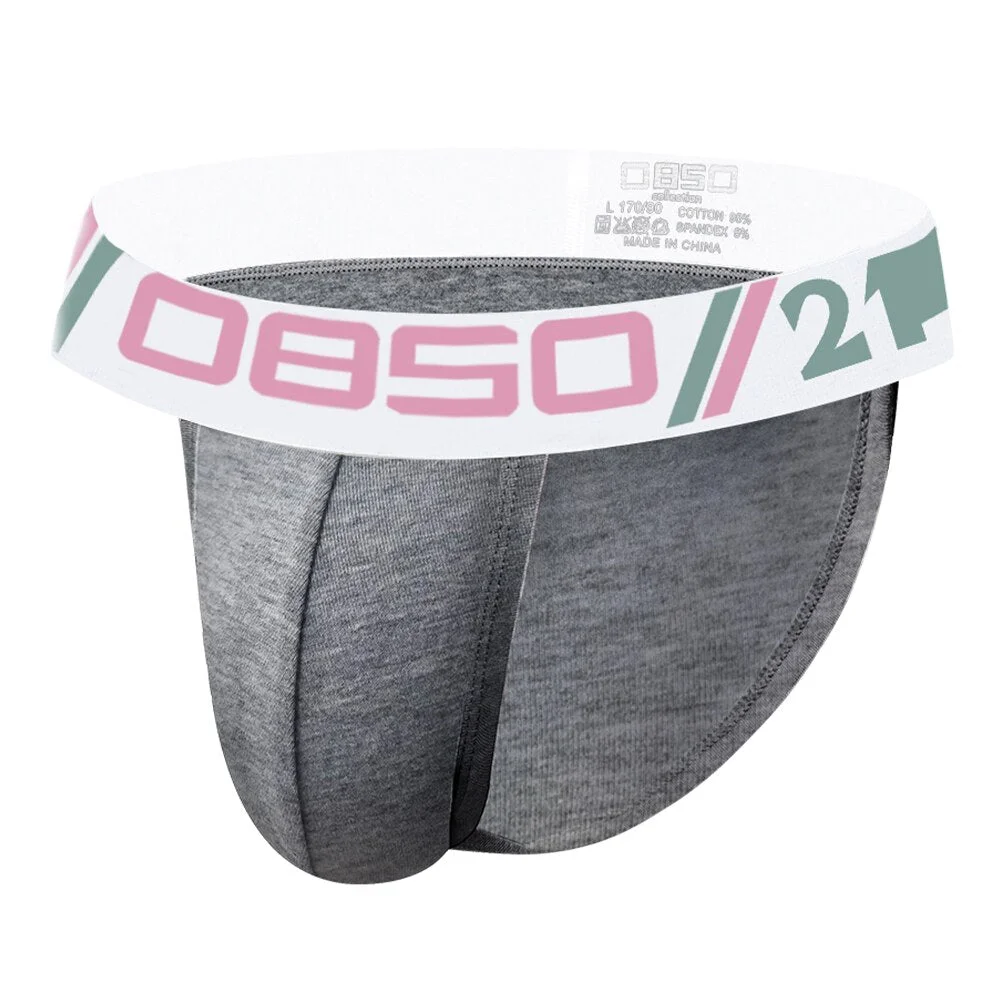Aonga BS Brand Men Underwear Cotton Briefs Breathable Mens Briefs Slip Cueca Male Panties U Convex Pouch Underpants3colors Newest aonga