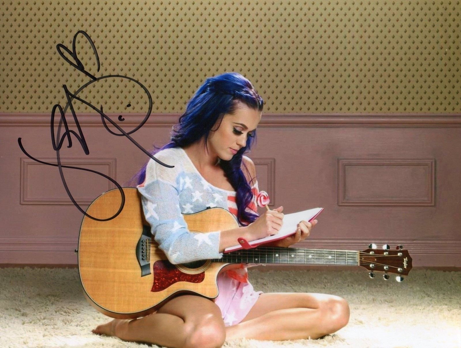KATY PERRY AUTOGRAPHED SIGNED A4 PP POSTER Photo Poster painting PRINT 21