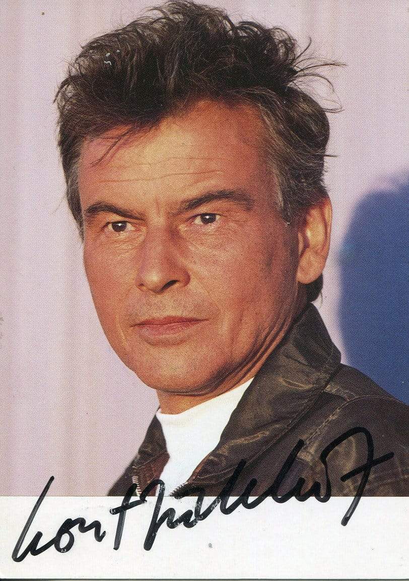 Horst Buchholz autograph, German ACTOR, signed Photo Poster painting