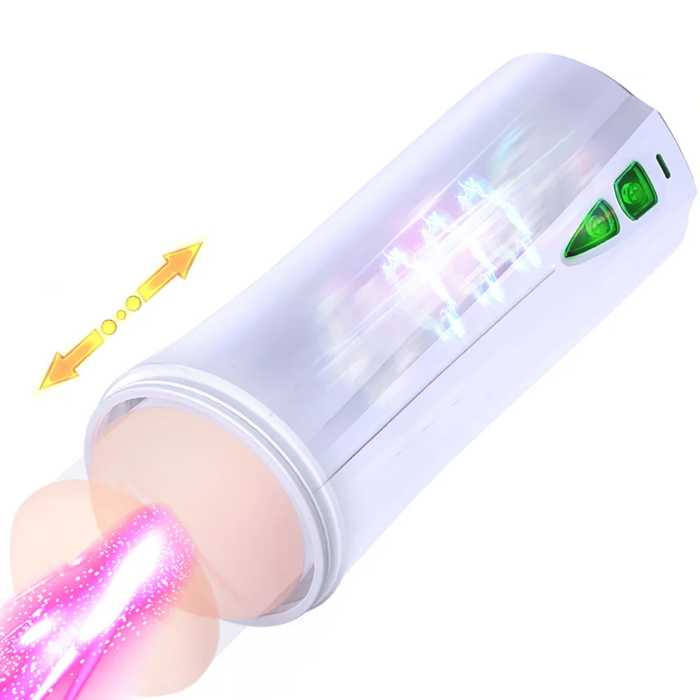 Automatic Telescopic Vagina Male Masturbator Cup Rosetoy Official