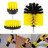 3Pcs Power Scrubber Drill Brush Attachment Set Electric Cleaning Scrub Brush Kit