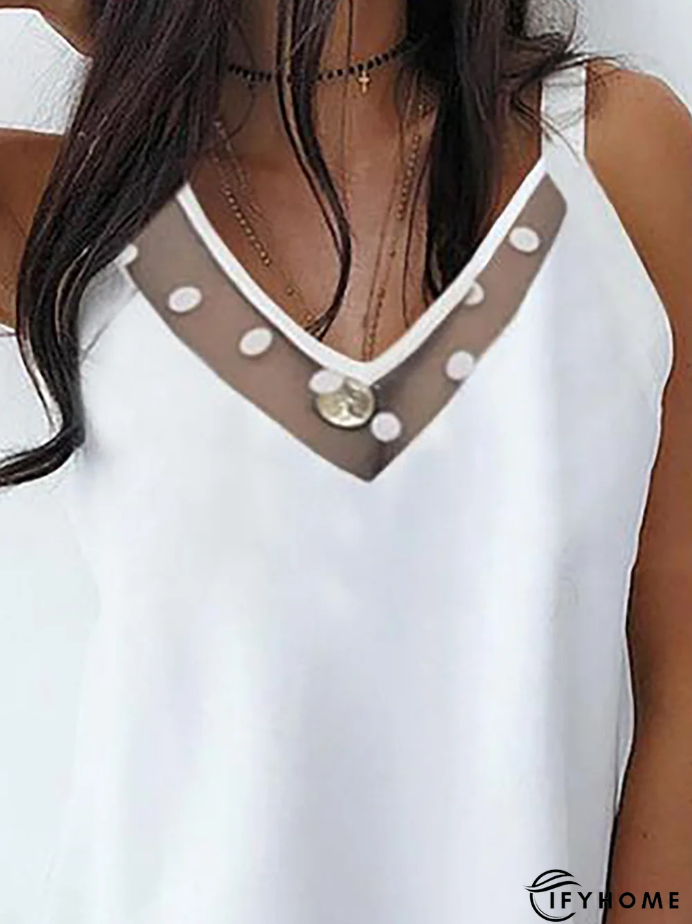 Solid Casual Sleeveless Top | IFYHOME