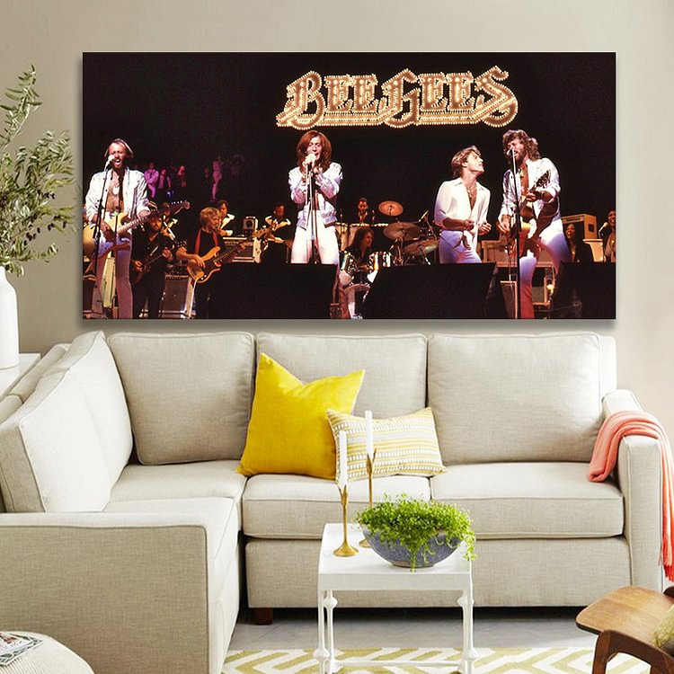Bee Gees Spirit Tour 1979 Canvas Wall Art