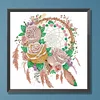 Flower Dreamcatcher - Crystal Rhinestone Diamond Painting