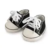 17" - 22" Black Canvas Shoes Reborn Baby Doll Clothes Accessories Set - RBBI-Myrebornbabydoll&reg; 	 Myrebornbabydoll&reg;