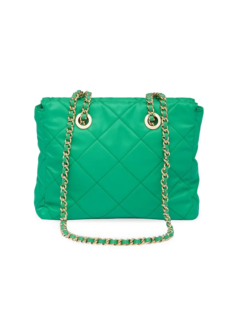 Prada Re-Nylon Tote Bag green