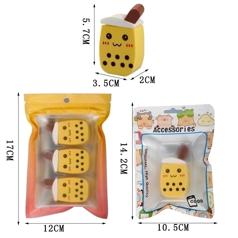 Cute Cartoon Pur Makeup Sponge 1 Piece 1 Set
