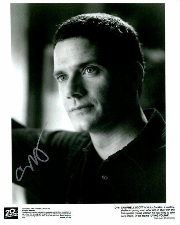 CAMPBELL SCOTT signed autographed DYING YOUNG VICTOR GEDDES 8x10 Photo Poster painting