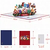 Merry Christmas 3D Pop Up Card