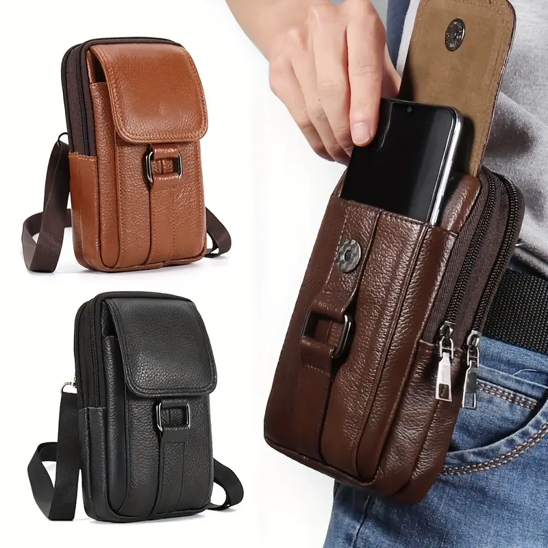 1pc     bag top   cowhide   hanging     details 4