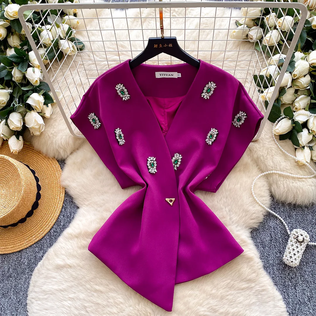 Nigikala Nigikala Holiday Suit Women's Design Bikini Hanging Neck Vest Tuxedo Skirt Knitted Two-Piece