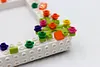Fruit Flower DIY Building Block Photo Frame Kit,Creative Handmade Assembled Photo Frame Handmade Craft Gift Home Tabletop Display Decor