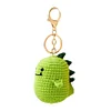 DIY Knitting Doll Art Accessory Dinosaur Knitting Keychain for Beginners Starter