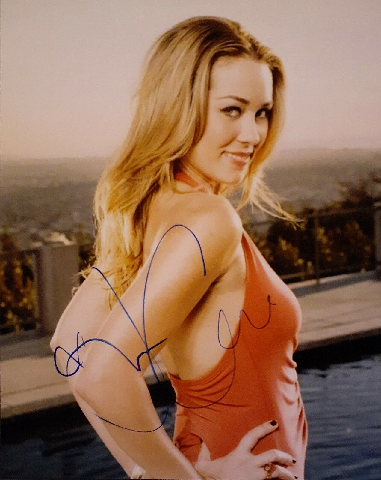 Lauren Conrad signed 8x10