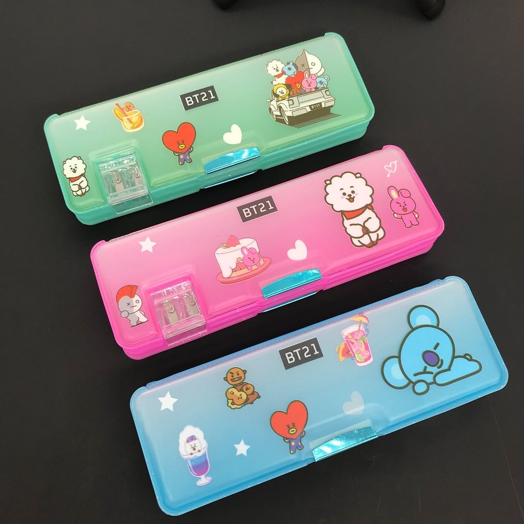 BT21 Cartoon Pencil Case