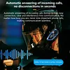 Motorcycle Helmet BT Headset Motorcycle Headphones Compatible with All Helmets