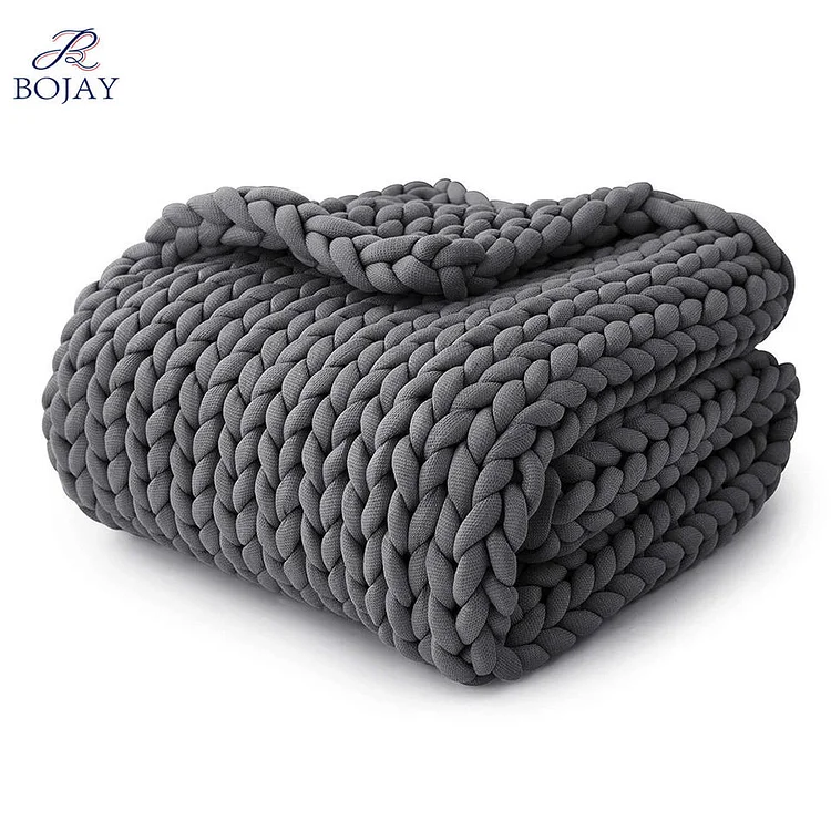 Knitted Throw Heavy Weighted Blanket