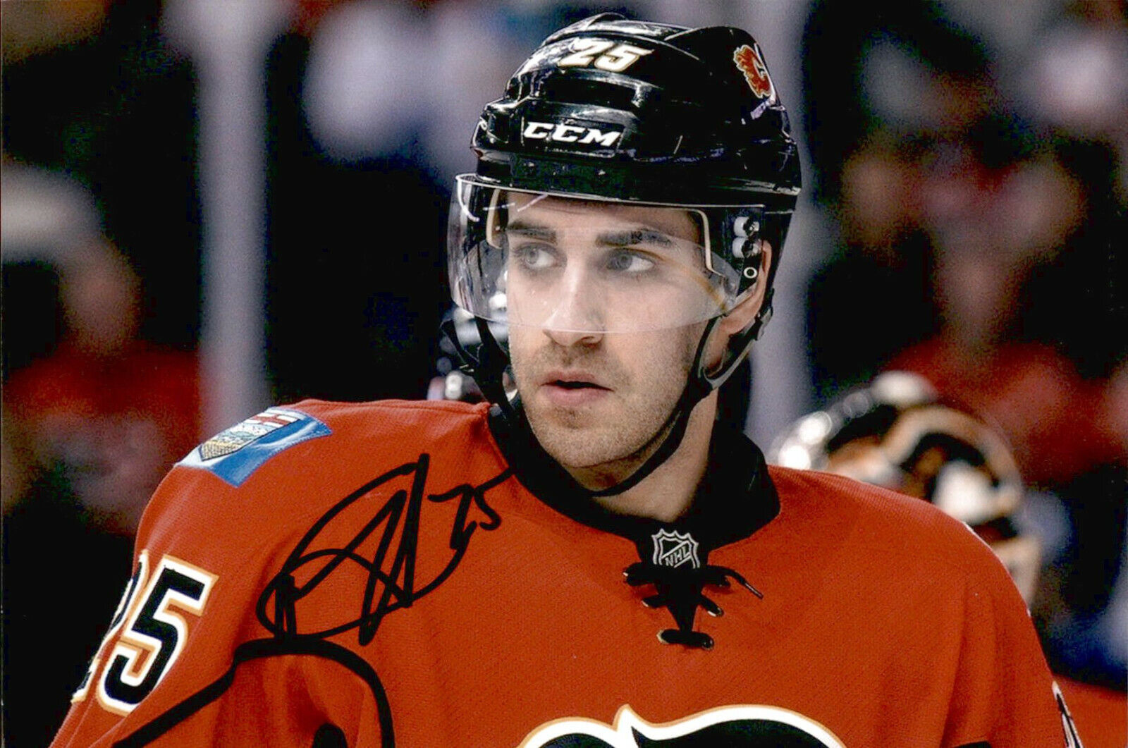 Freddie Hamilton SIGNED autographed 4x6 Photo Poster painting CALGARY FLAMES