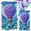 Diamond Painting-DIY Full Round Drill Hot Air Balloon(70*40 CM)