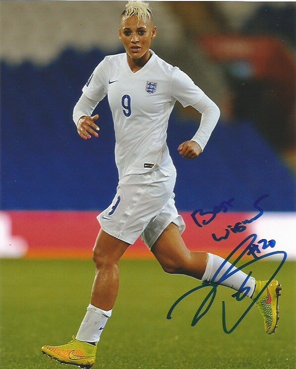 England World Cup Lianne Sanderson Autographed Signed 8x10 Photo Poster painting COA A