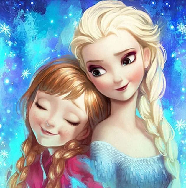 Anna & Elsa Disney Princesses Paint by Numbers Kits QM3239