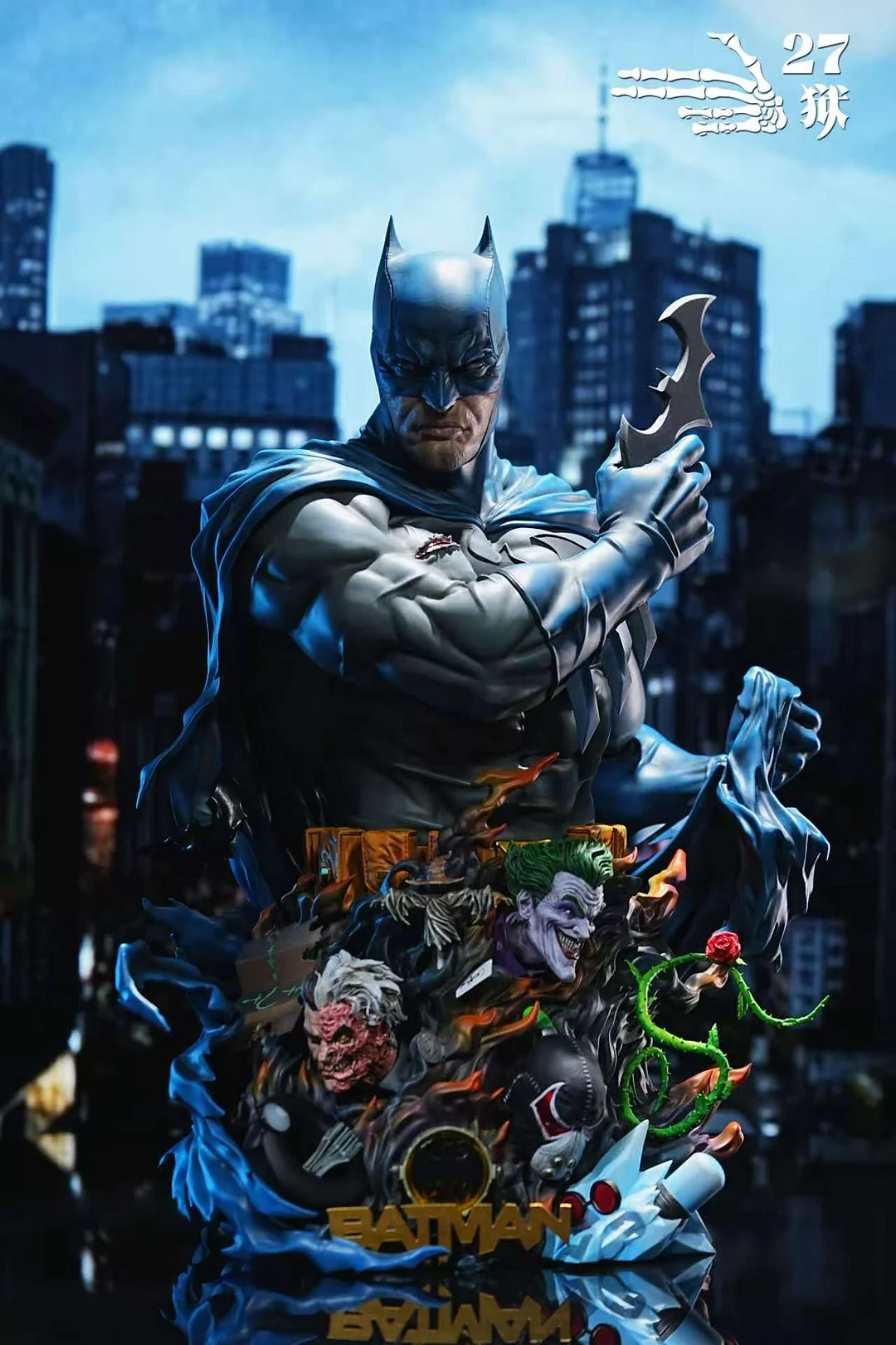 バットマン バスト フィギュア 安い，セール】 1円〜 DCコミック バットマン バスト スタチュー