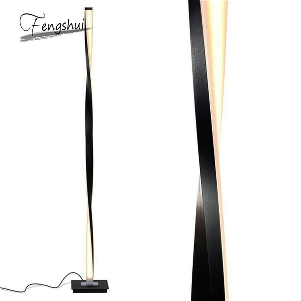 Modern Dimming LED Floor Lamp for Living Room Standing Pole LED Floor Light for Bedrooms Offices Bright Indoor Decor Stand Lamps