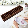 (US Only)Wooden Bobbin Set with Animal Shapes for DIY Sewing Storage Tool (Cat)