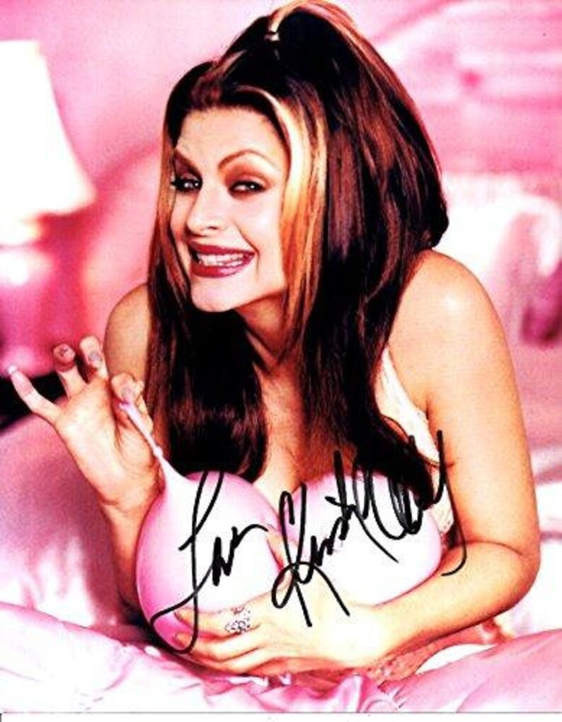 Kirstie Alley Signed Autographed Glossy 8x10 Photo Poster painting - COA Matching Holograms