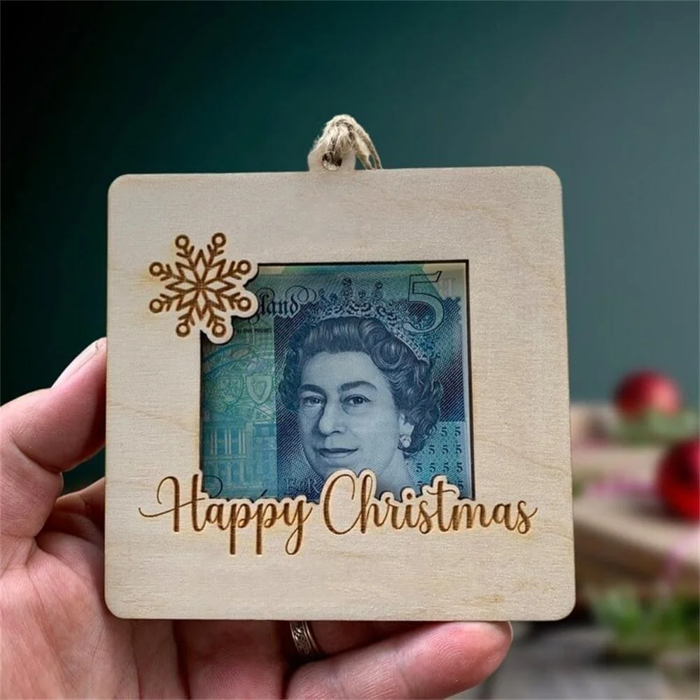 Creative Christmas money clip pressure money personalized charm