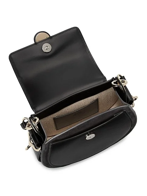   Chlo&eacute; Small Tess Leather Saddle Bag 5 out of 5 Customer Rating