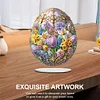 (US Only)2D Flat Easter Egg DIY Desktop Diamond Art Kits Double-Sided Bedroom Table Decor
