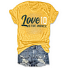 Love 10 Is The Answer Tee