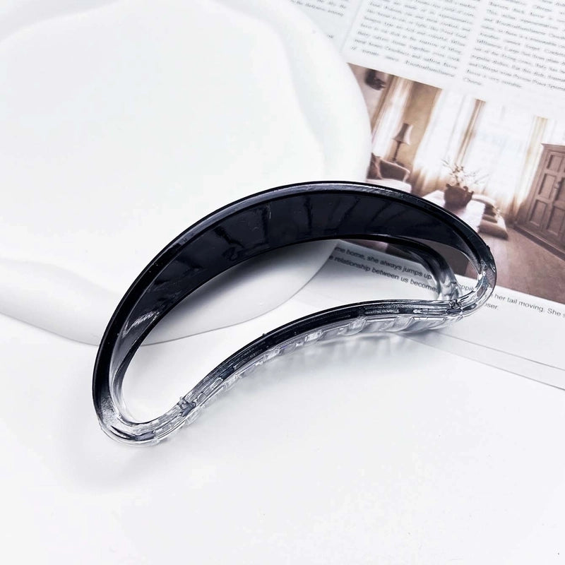 Women’s Basic Minimalist Geometric Square Plastic Hair Claws