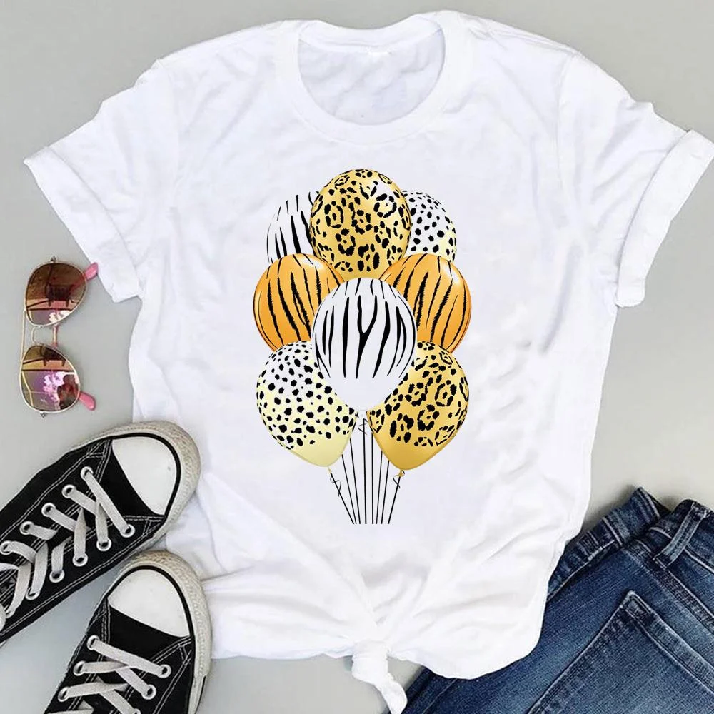 Women Cartoon Watercolor Paw Pet Dog Cute Fashion Print Graphic Summer Short Sleeve Female Clothes Tops Tees Tshirt T-Shirt