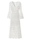 Sexy Lace Split-Joint Slim Maxi Dress