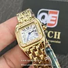 Panth&egrave;re De Cartier women watch WJPN0048 Small Model Quartz Movement Yellow Gold Diamonds（22&times;30mm）Super clone