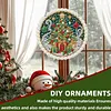 Pendentif de peinture en diamant maison pour sapins de No&euml;l pour adultes perceuse simple face