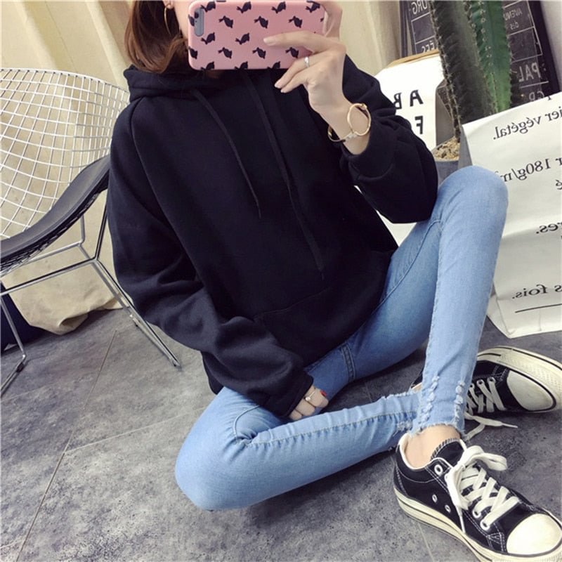 Sweatshirts Women Pink Women's Gown With A Hood Hoodies Ladies Long Sleeve Casual Hooded Pullover Clothes Sweatshirt