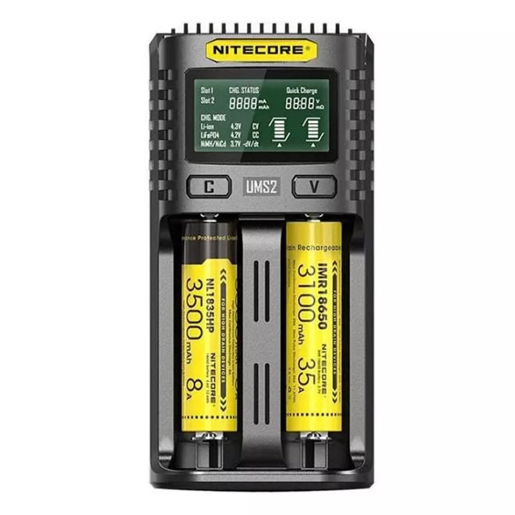 NITECORE UMS2 Intelligent USB Dual-Slot Superb Charger