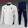 2025 Portugal Suit Off-White Long Zipped Jacket Football Shirt 1:1 Thai Quality