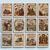 Holiday DIY 11CT 3 Strand Stamped Cross Stitch Kit for Adults 40x50cm