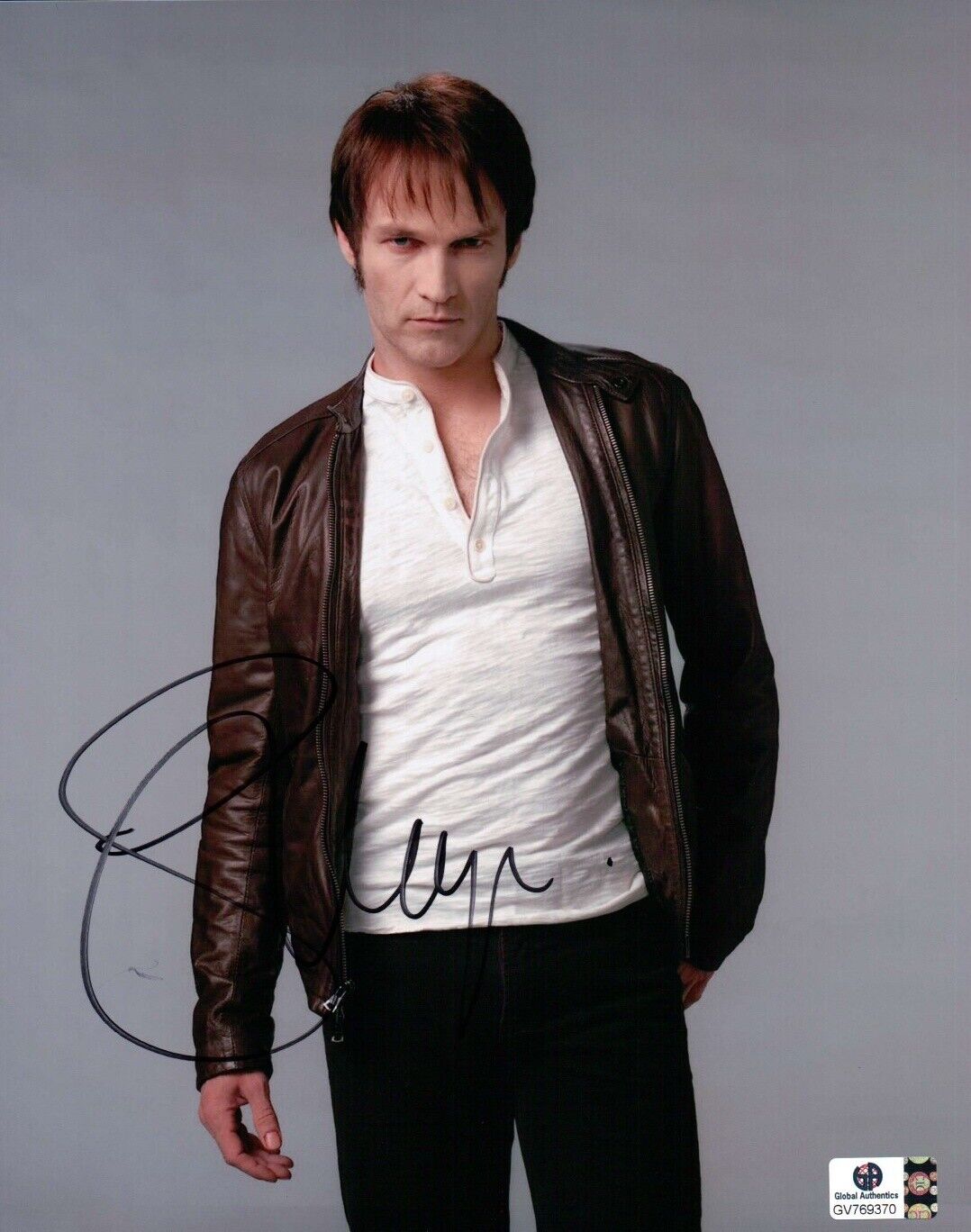 Stephen Moyer Signed Autographed 8X10 Photo Poster painting True Blood Bill Compton GA769370