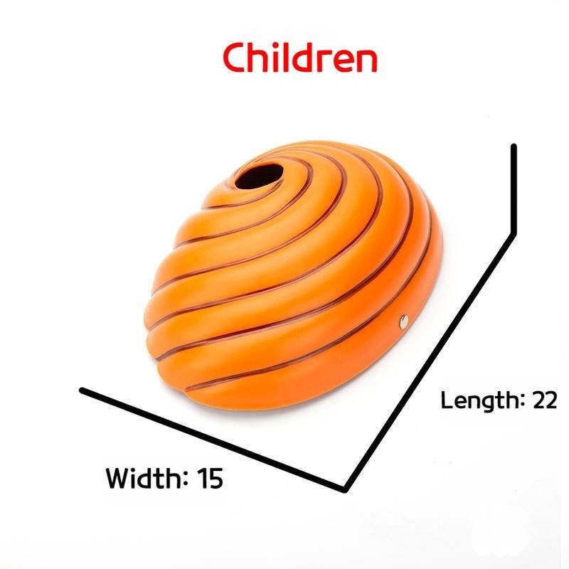 [Wetrose] Uchiha Obito Mask Anime Cos Props Tobi Uchiha Madara HokageCosplay Halloween Naruto Costume Ninja Accessories