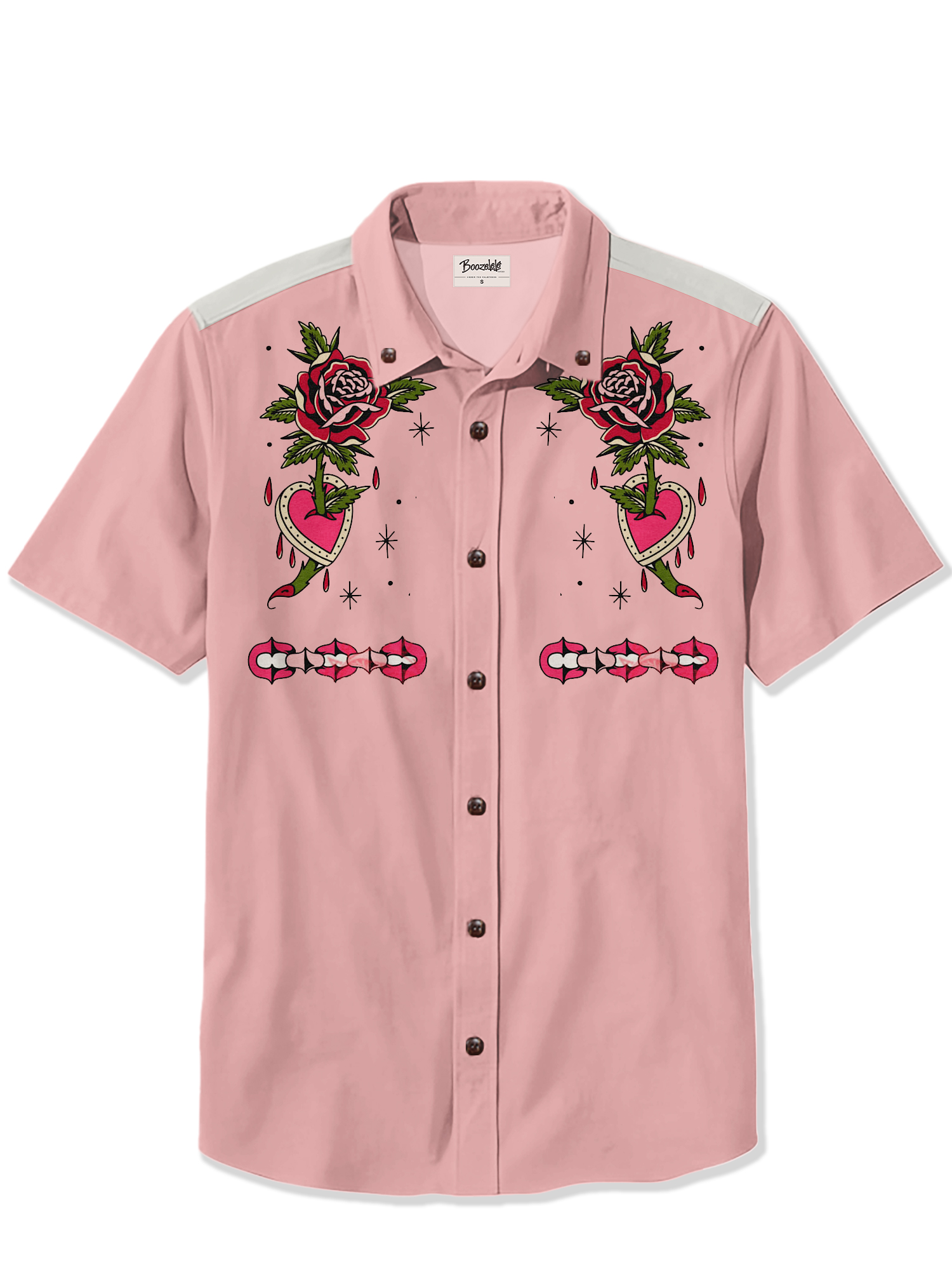 Pink Rose- 100% Cotton Shirt
